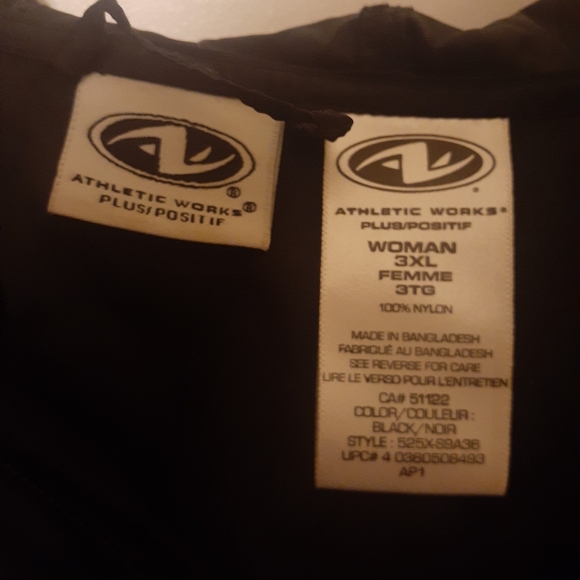 Women's Athletic Works Windbreaker - Picture 3 of 3